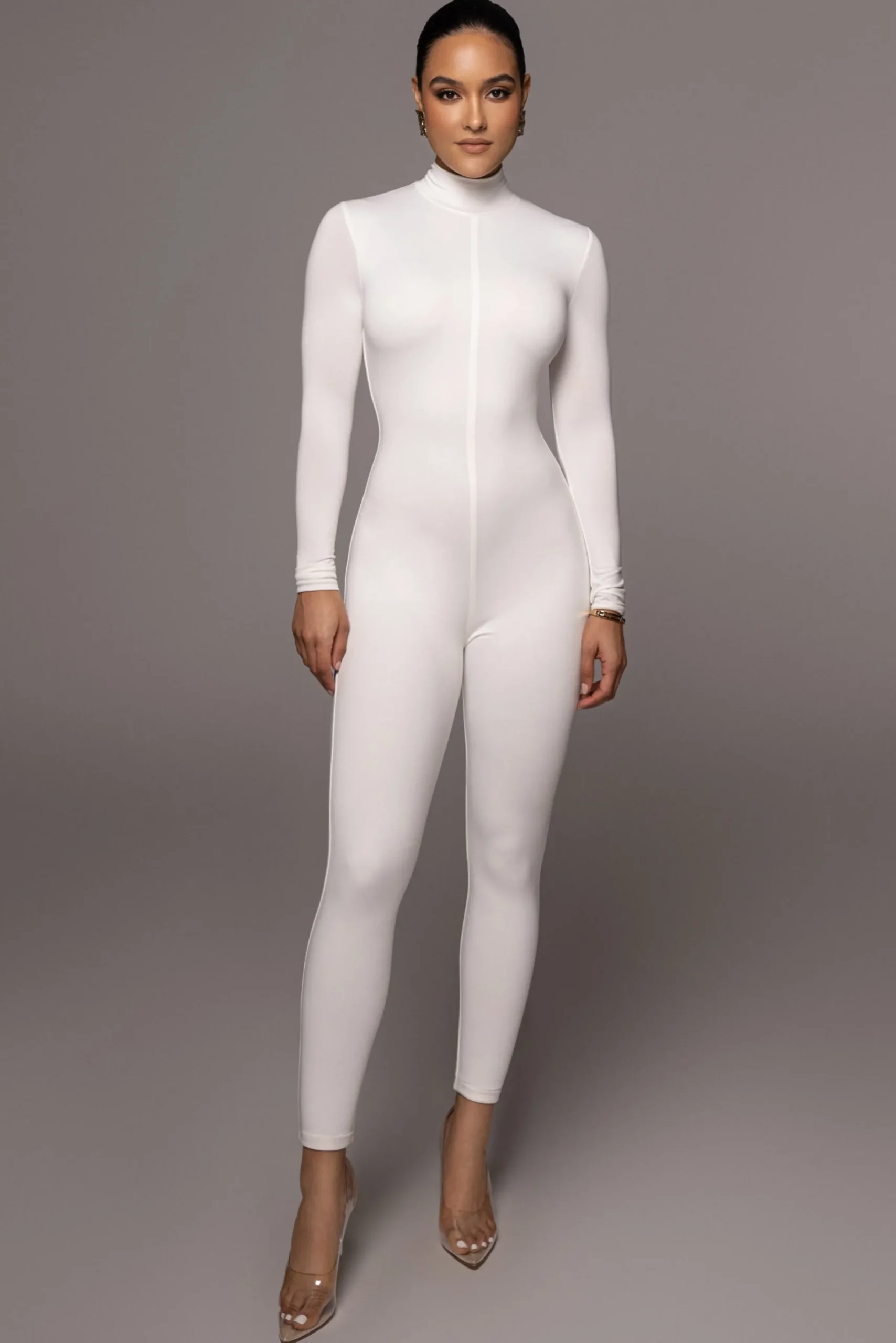 JLUXLABEL Jluxbasix White Raisa Jumpsuit