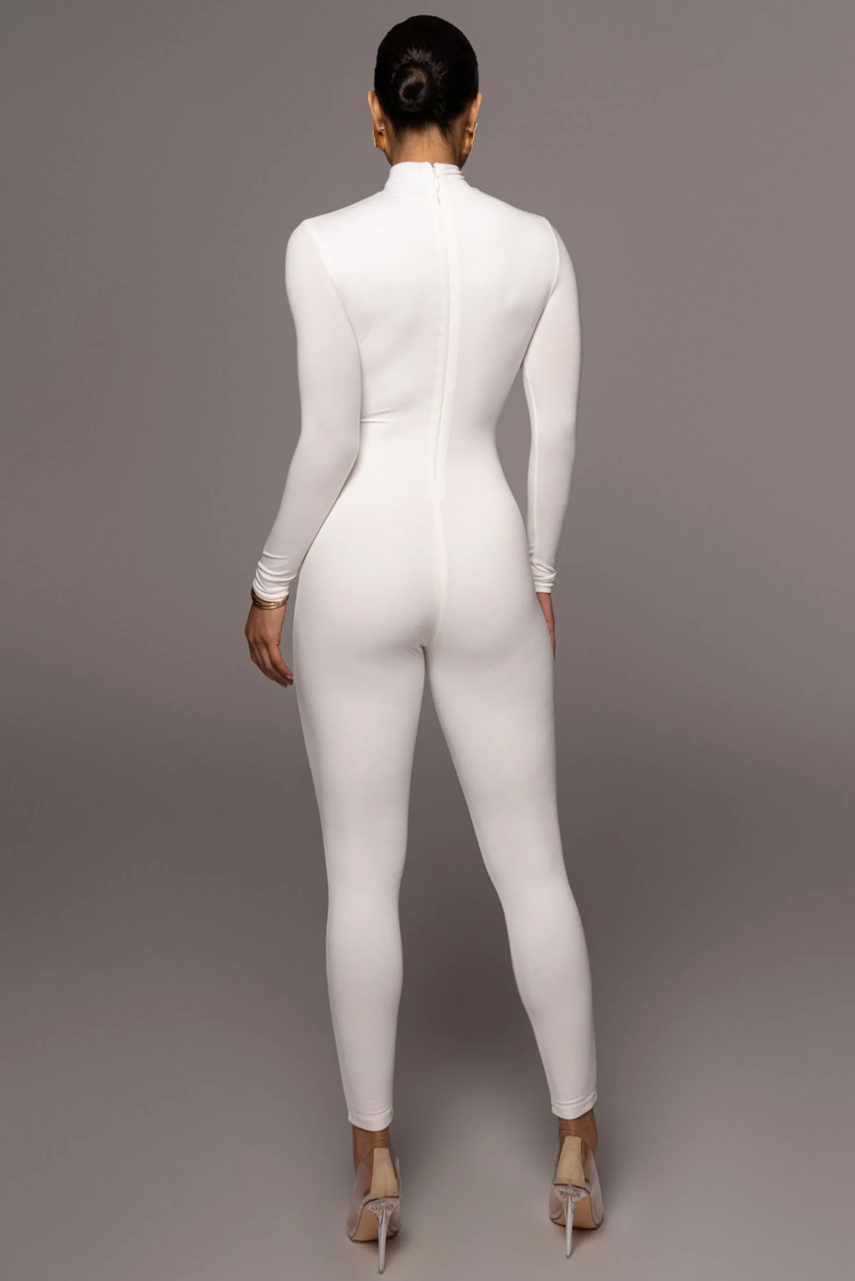 JLUXLABEL Jluxbasix White Raisa Jumpsuit