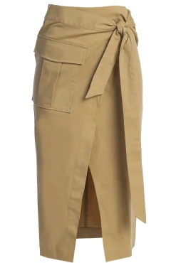 JLUXLABEL Khaki City Life Cargo Skirt