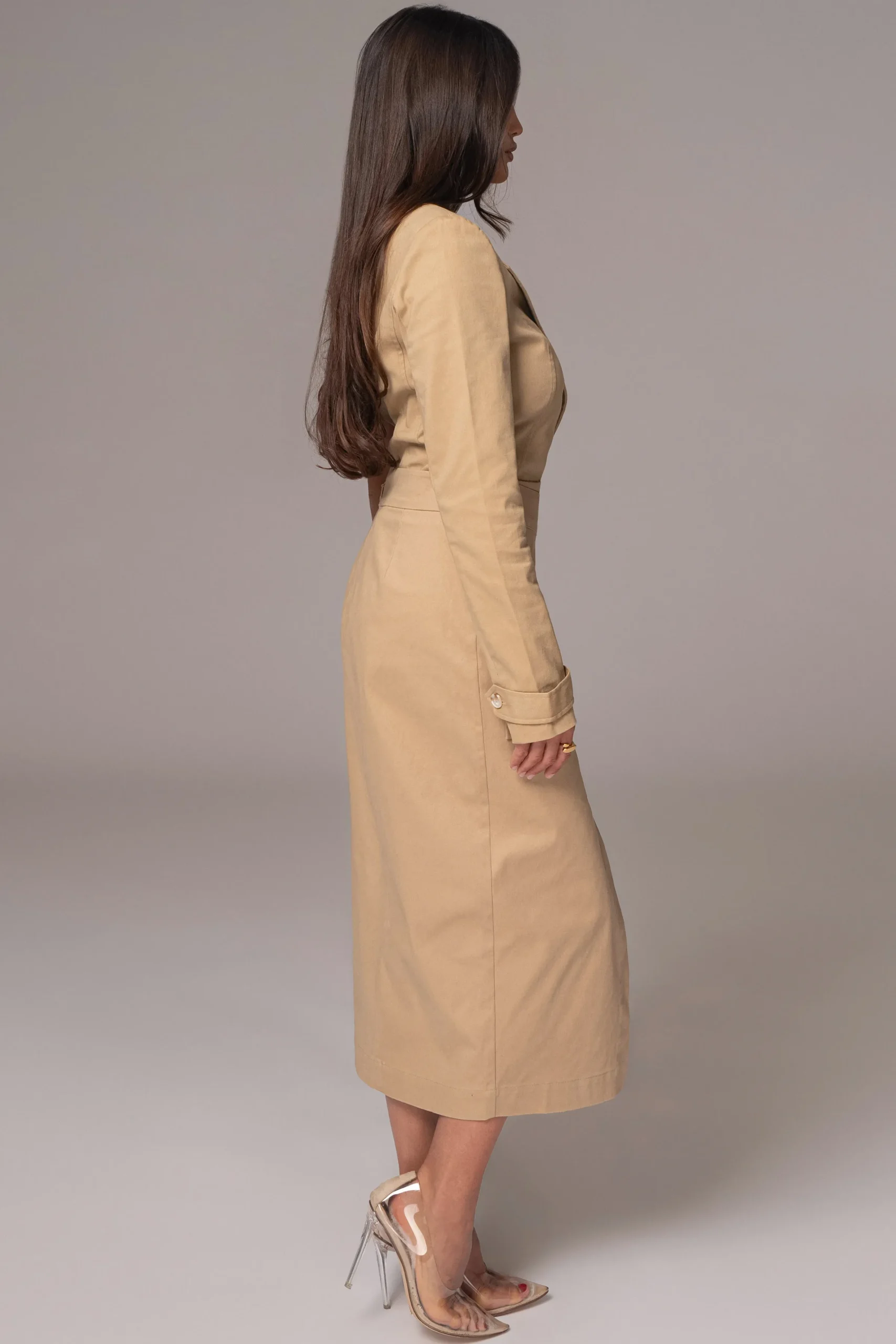 JLUXLABEL Khaki City Life Cargo Skirt
