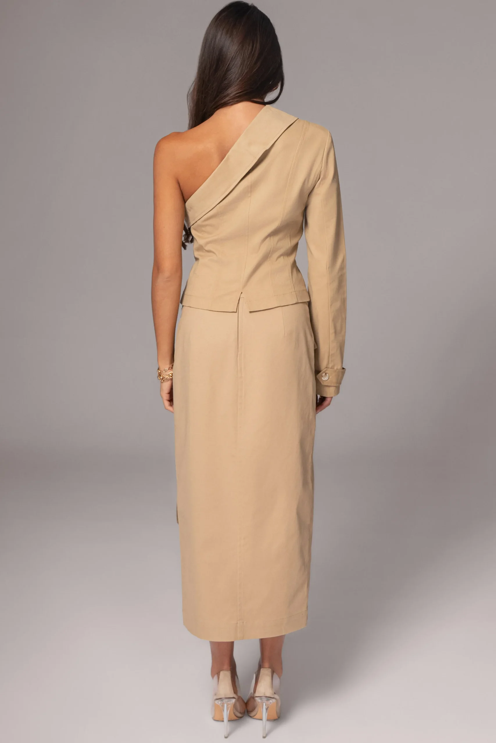 JLUXLABEL Khaki City Life Cargo Skirt