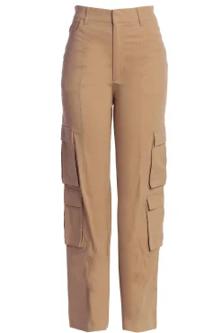 JLUXLABEL Khaki Double Take Cargo Pants
