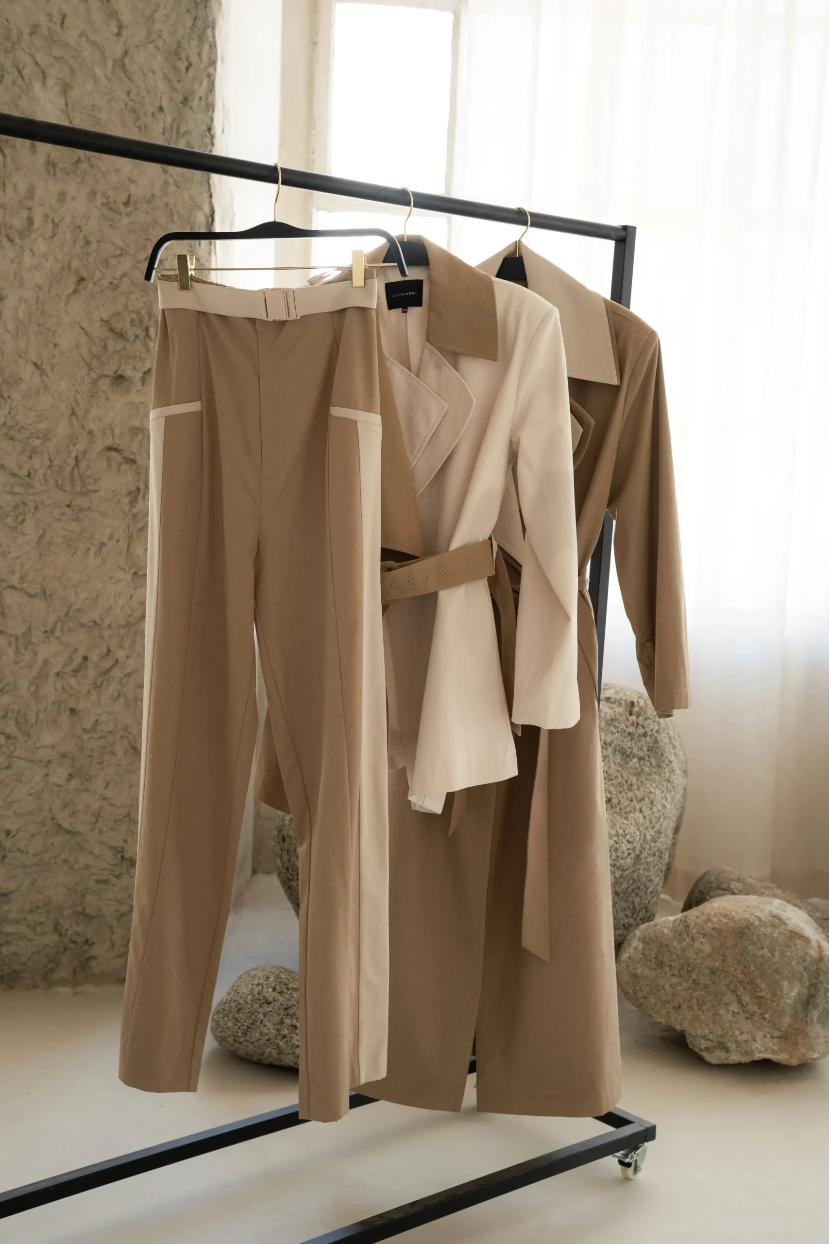 JLUXLABEL Khaki For The Moment Pants