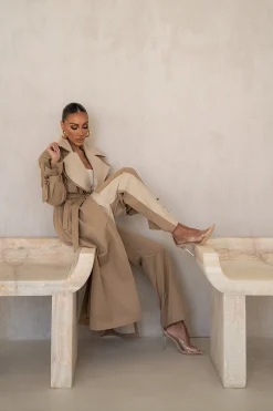 JLUXLABEL Khaki For The Moment Pants