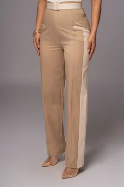 JLUXLABEL Khaki For The Moment Pants