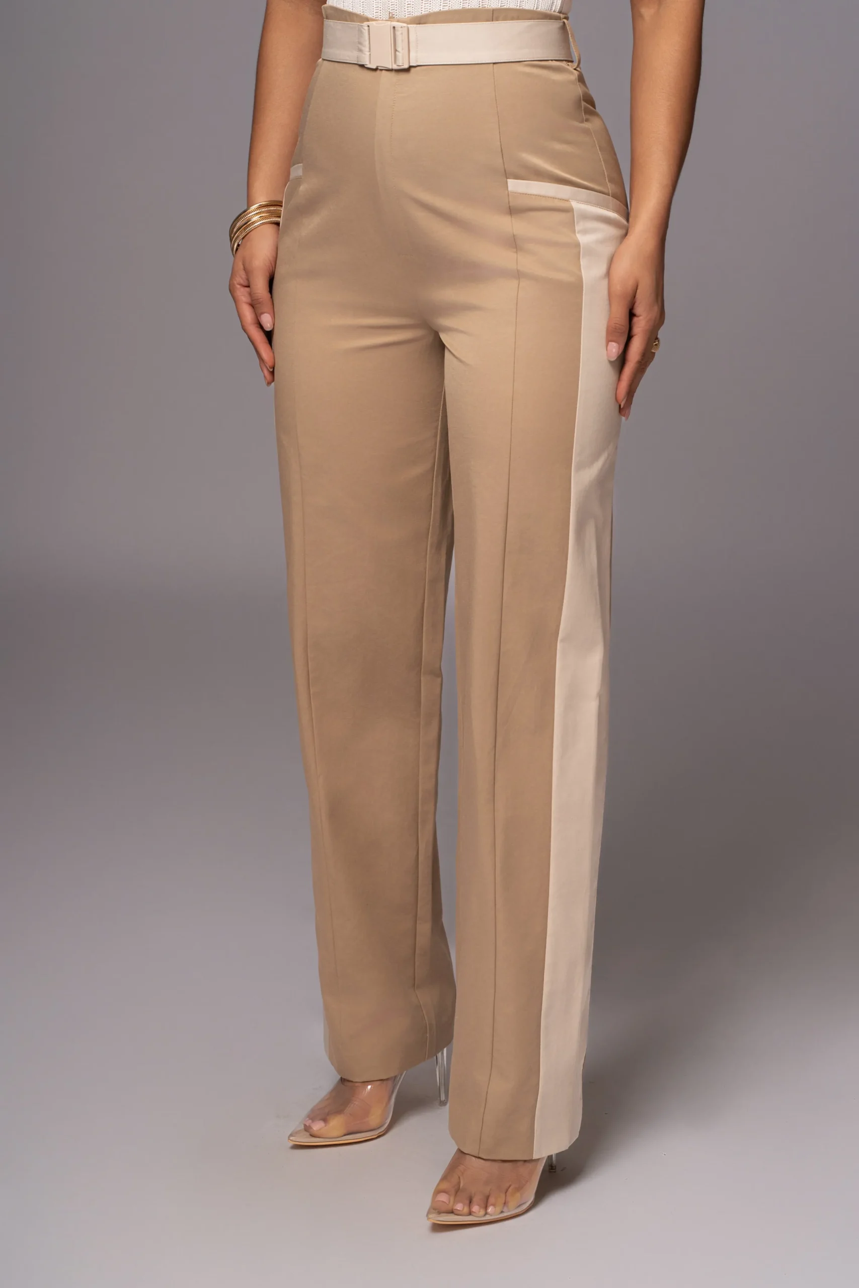 JLUXLABEL Khaki For The Moment Pants