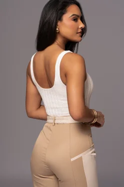 JLUXLABEL Khaki For The Moment Pants