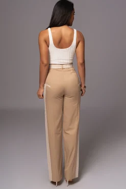 JLUXLABEL Khaki For The Moment Pants