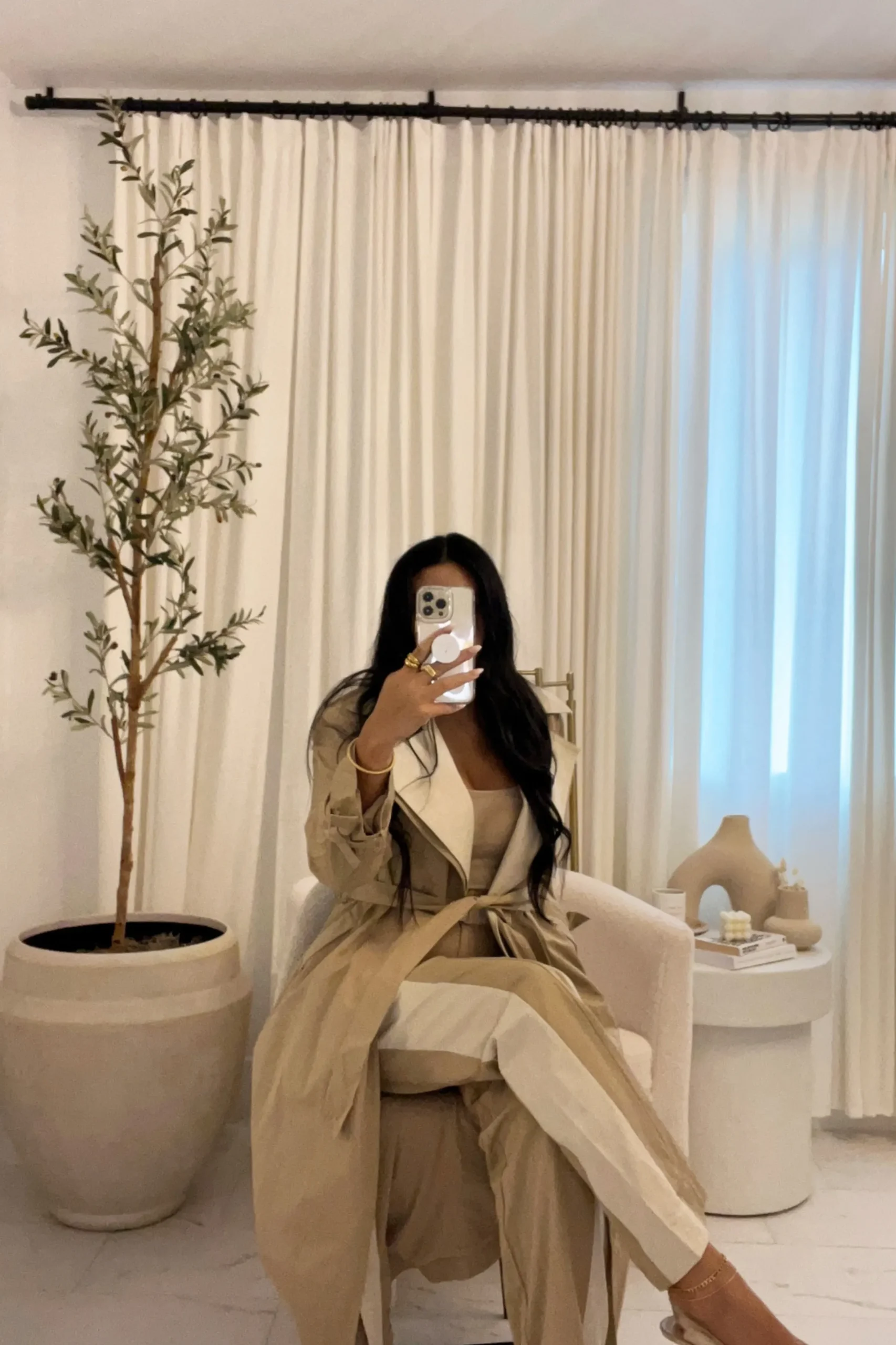 JLUXLABEL Khaki For The Moment Pants