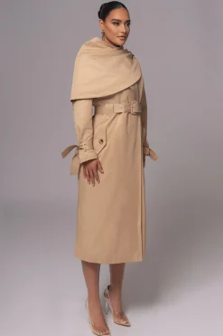 JLUXLABEL Khaki The Classic Trench Coat