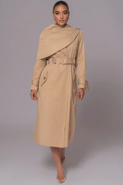 JLUXLABEL Khaki The Classic Trench Coat