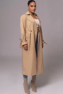 JLUXLABEL Khaki The Classic Trench Coat