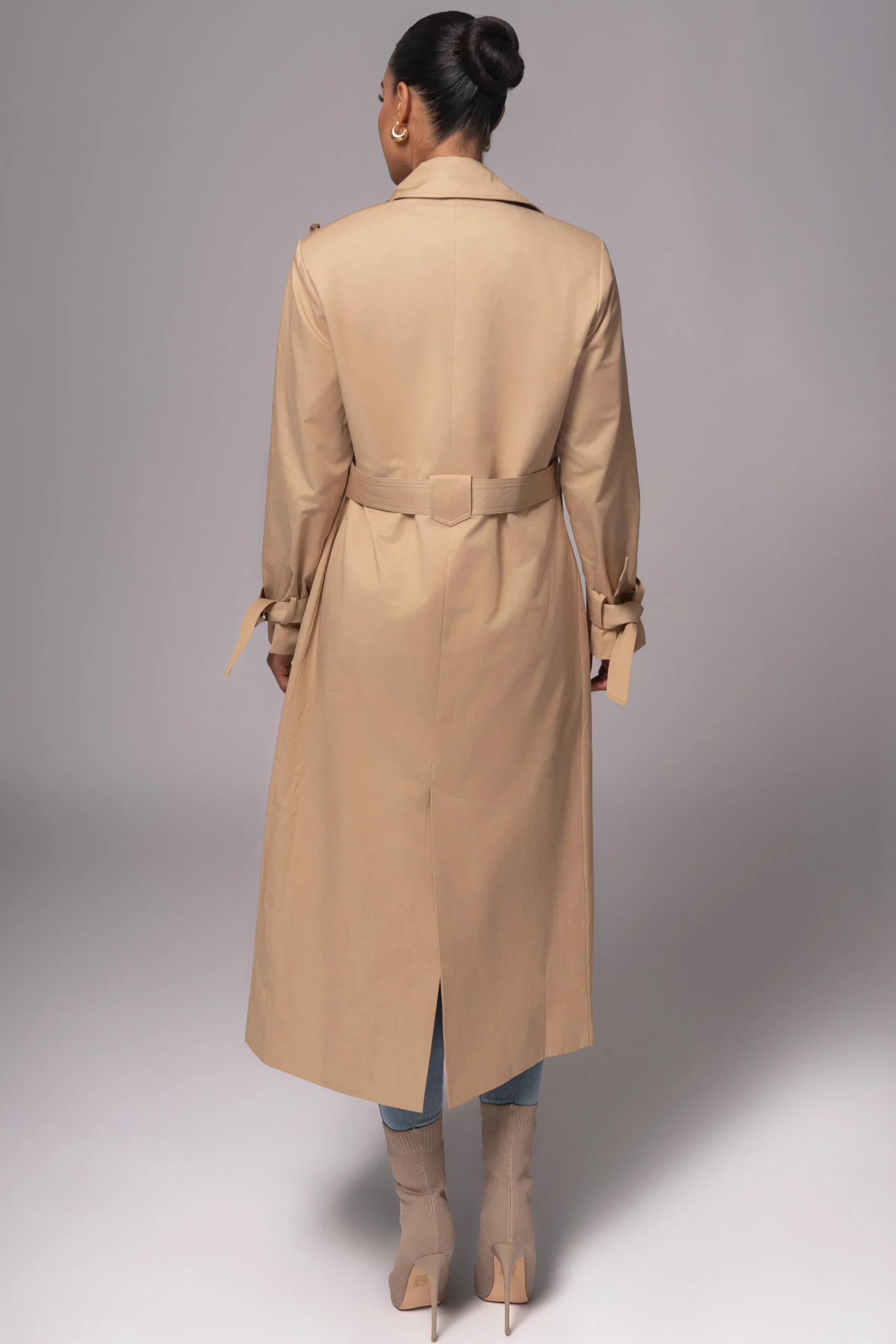 JLUXLABEL Khaki The Classic Trench Coat