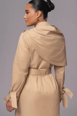 JLUXLABEL Khaki The Classic Trench Coat