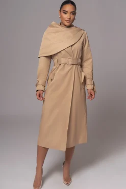 JLUXLABEL Khaki The Classic Trench Coat