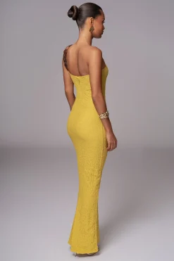 JLUXLABEL Lime Summer In Capri Dress