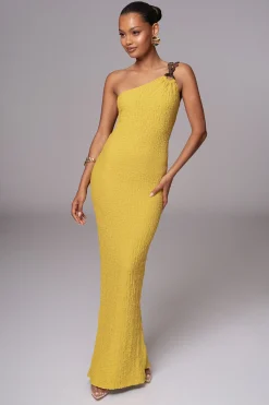 JLUXLABEL Lime Summer In Capri Dress