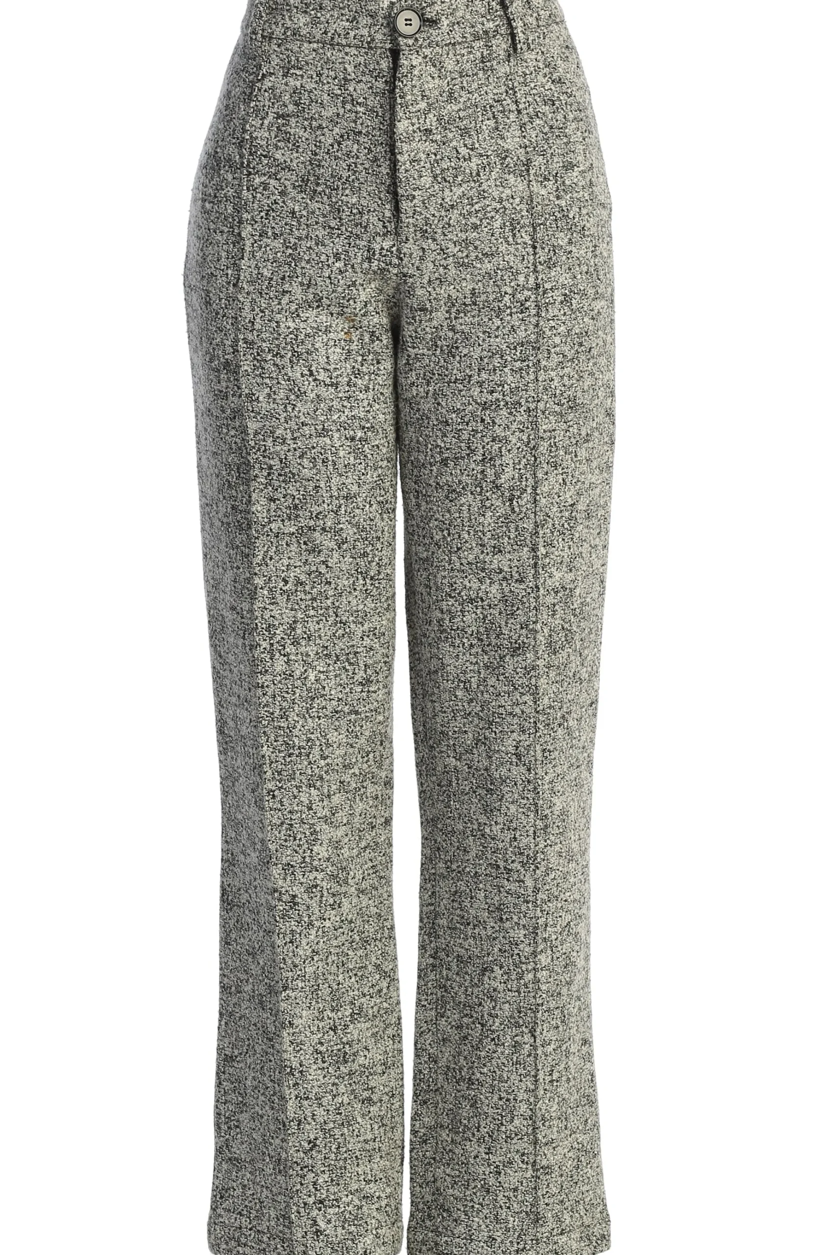 JLUXLABEL Lt. Grey Stay Sharp Tweed Trouser