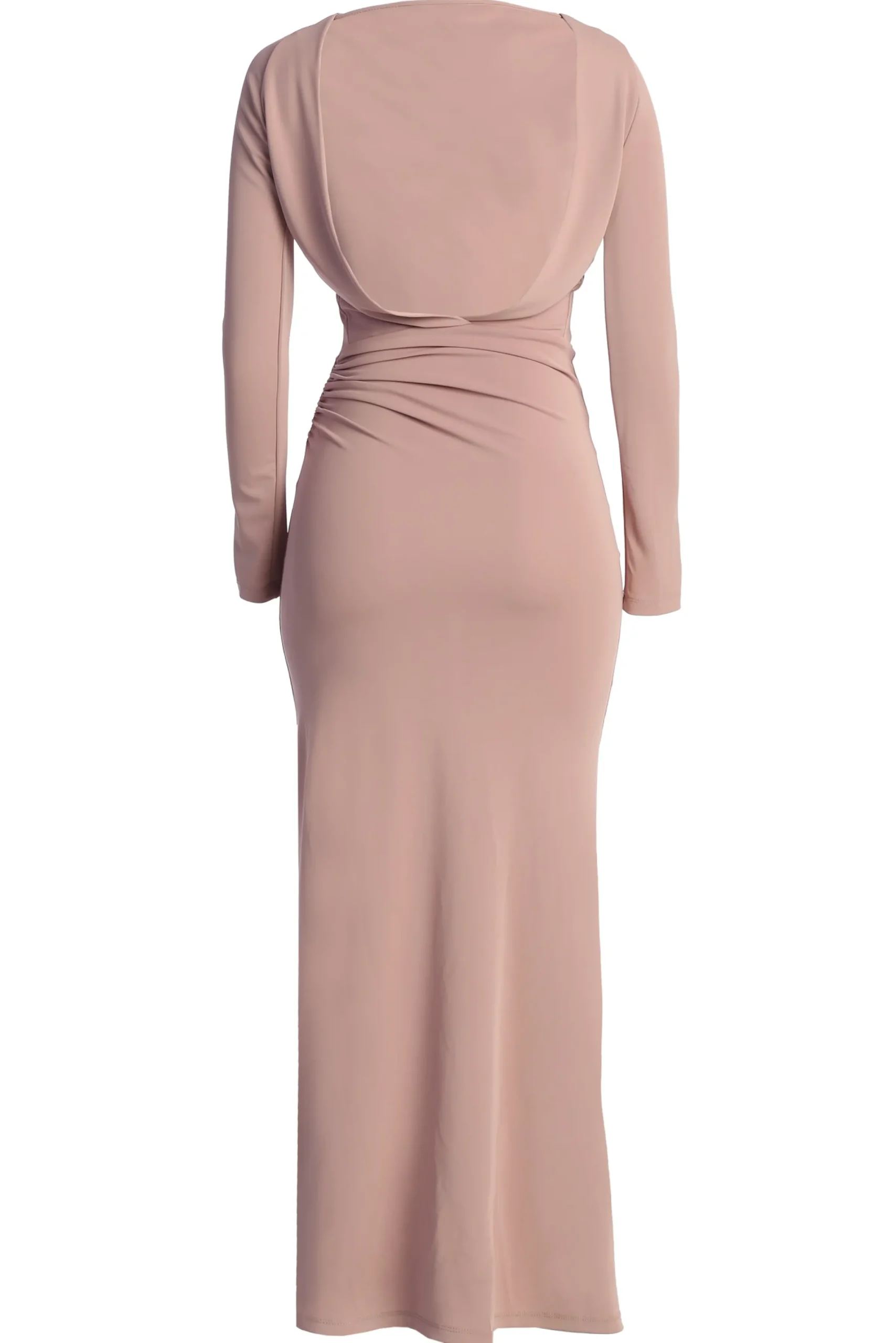 JLUXLABEL Mauve Kathleen Slit Maxi Dress