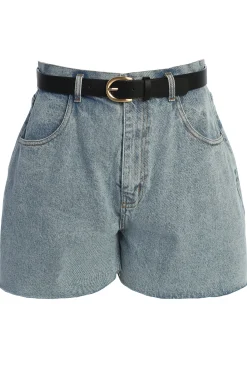 JLUXLABEL Medium Wash Denim Jourdan Shorts