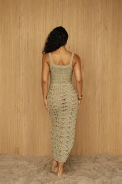 JLUXLABEL Moss Eternity Two-Piece Set