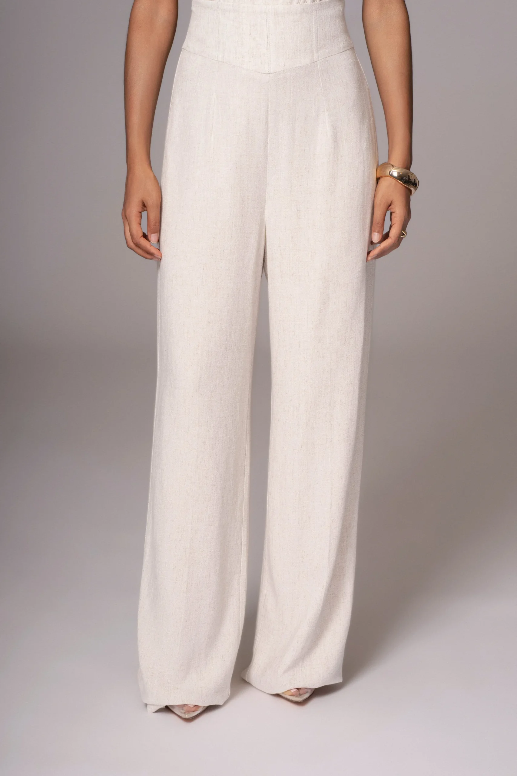 JLUXLABEL Natural Explorer Linen Pants