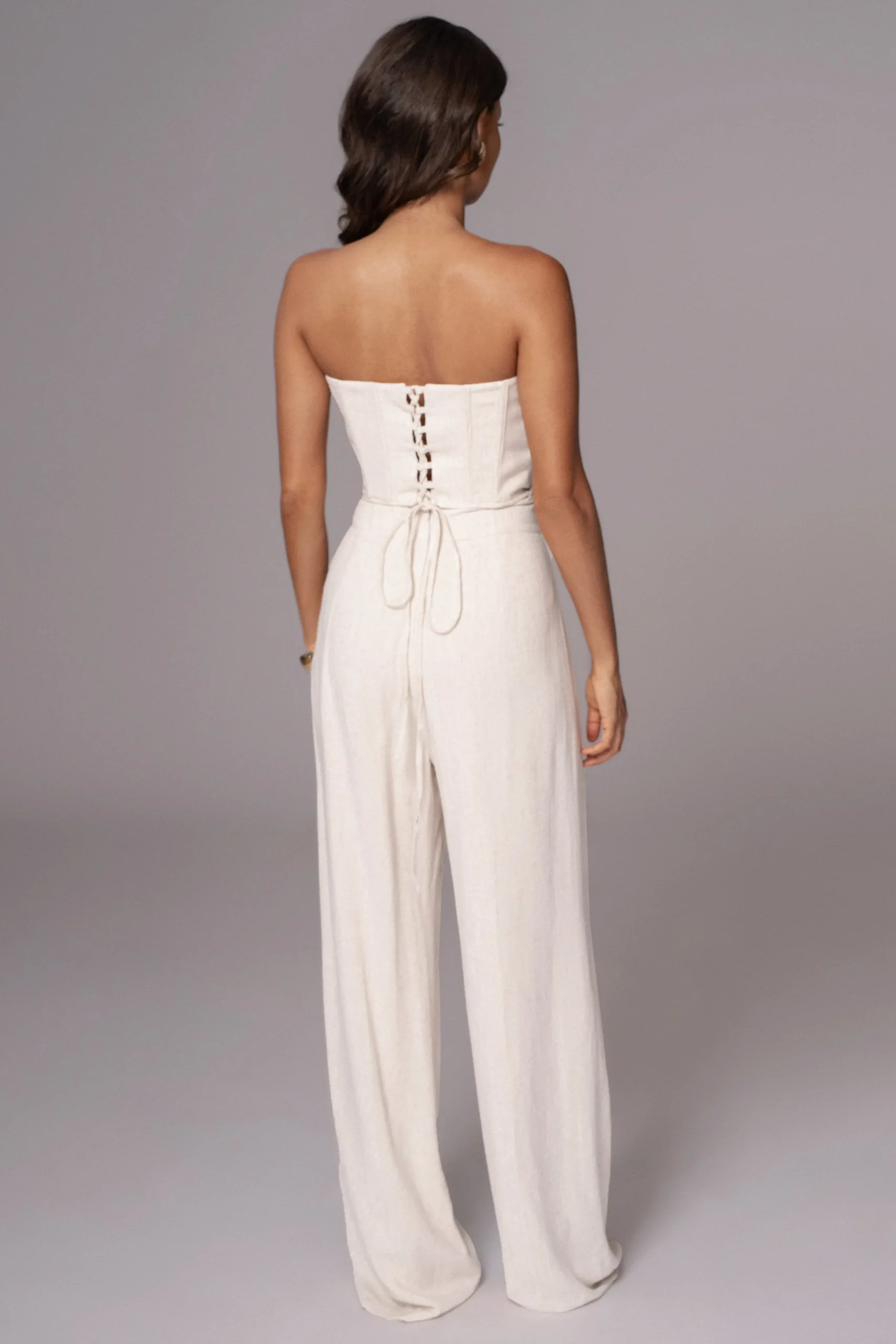 JLUXLABEL Natural Explorer Linen Pants