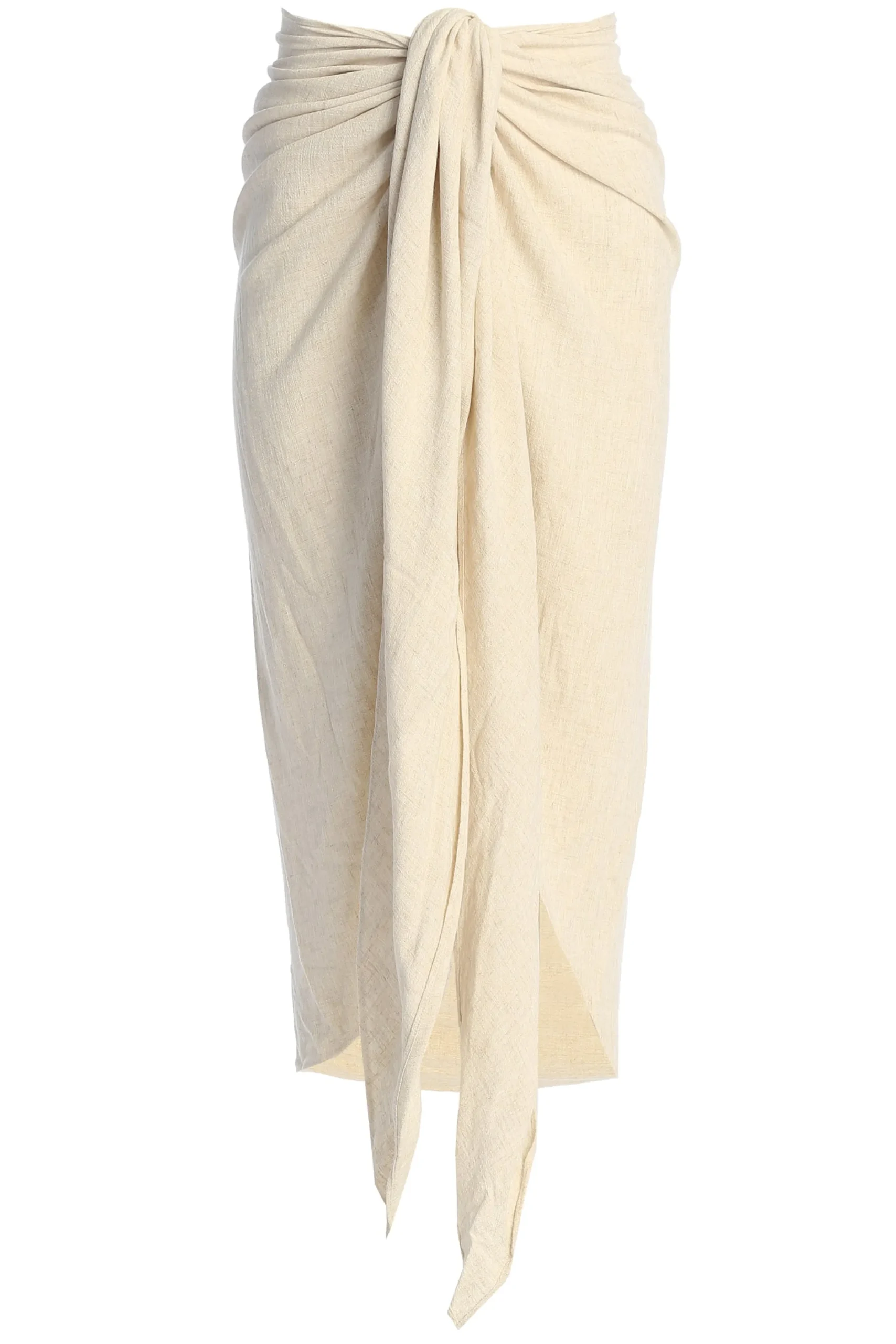 JLUXLABEL Natural SAYLOR LINEN SARONG