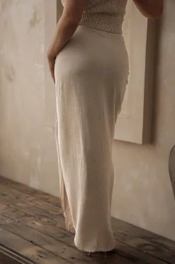 JLUXLABEL Natural SAYLOR LINEN SARONG