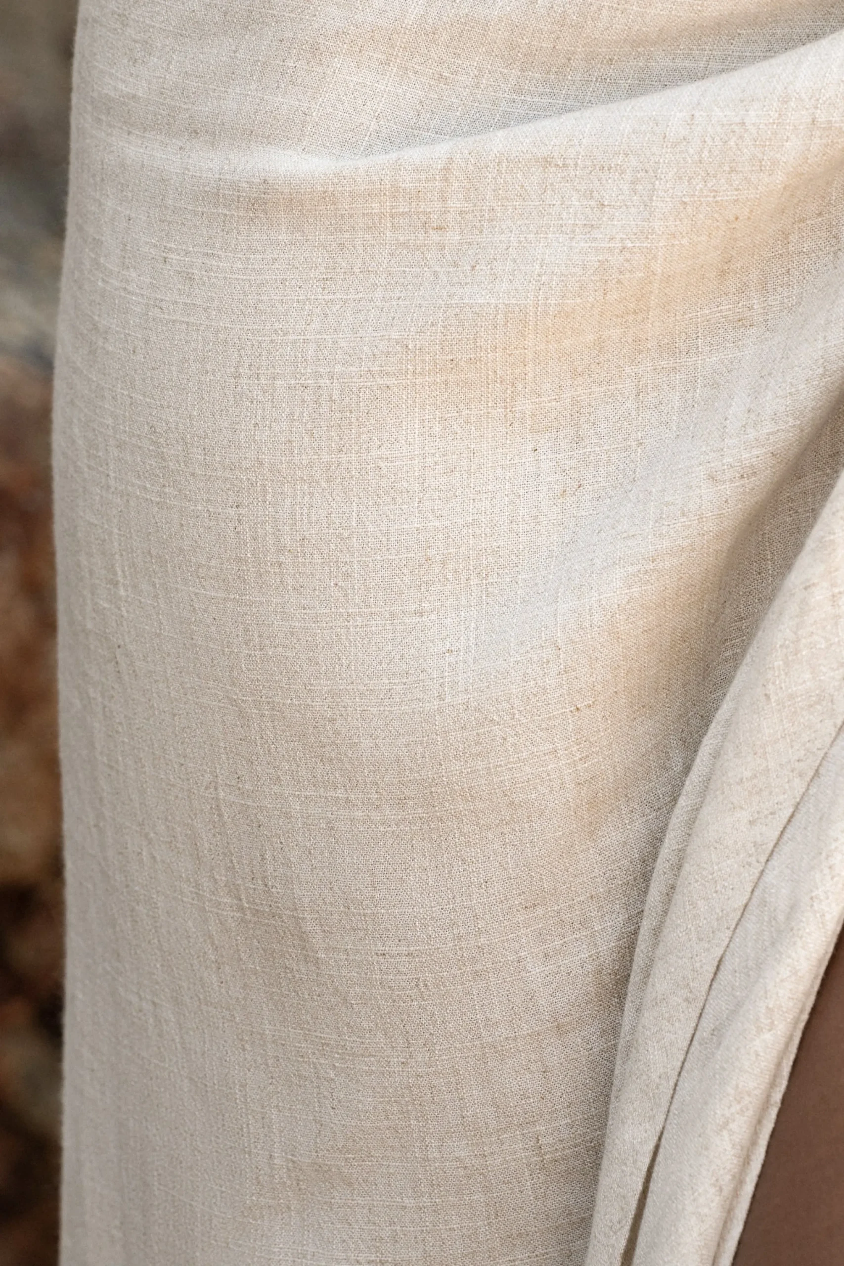 JLUXLABEL Natural SAYLOR LINEN SARONG