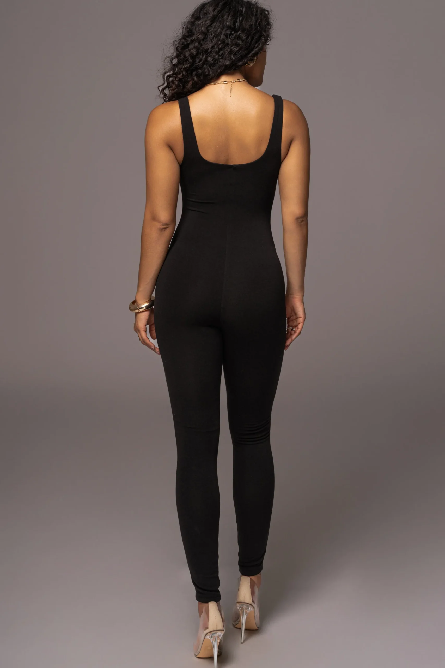 JLUXLABEL Noir Night Fall Tank Jumpsuit