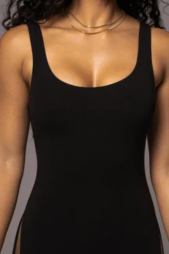 JLUXLABEL Noir Night Fall Tank Jumpsuit