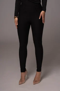 JLUXLABEL Noir Ultra High Waist Skinny Pants