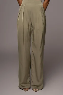 JLUXLABEL Olive Candice Trousers