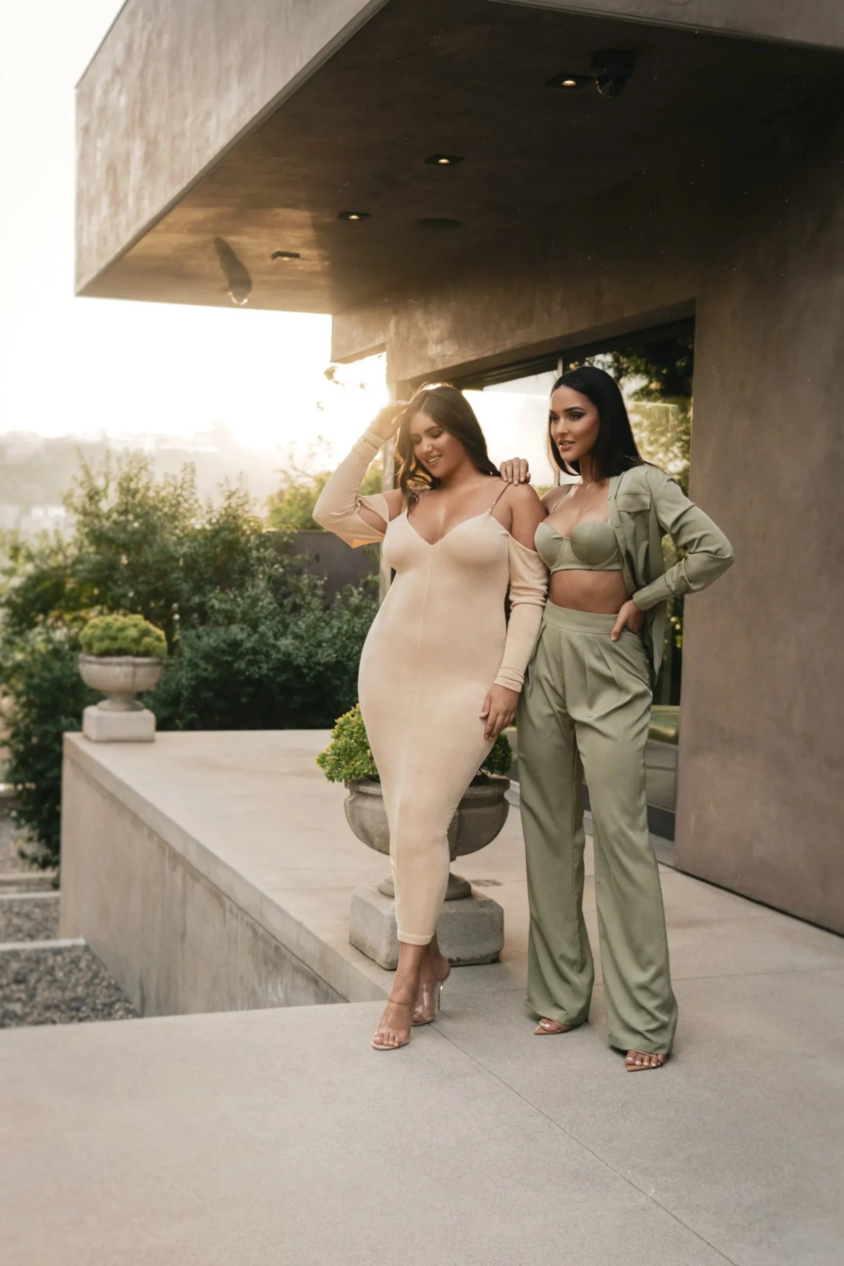 JLUXLABEL Olive Candice Trousers