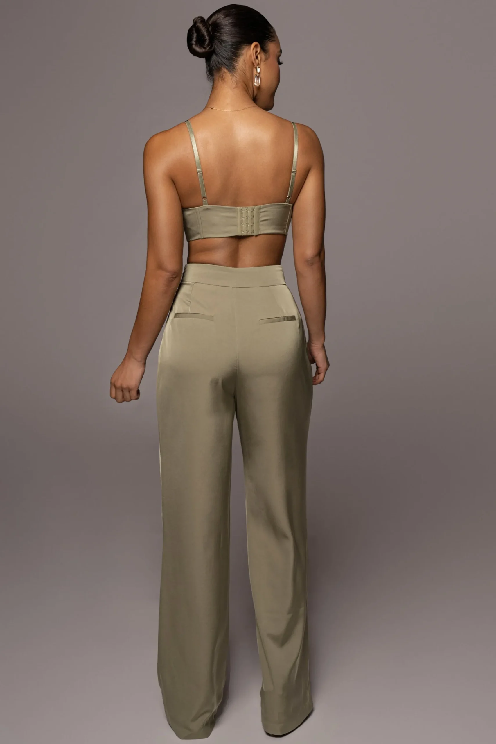 JLUXLABEL Olive Candice Trousers