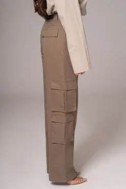 JLUXLABEL Olive Double Take Cargo Pants