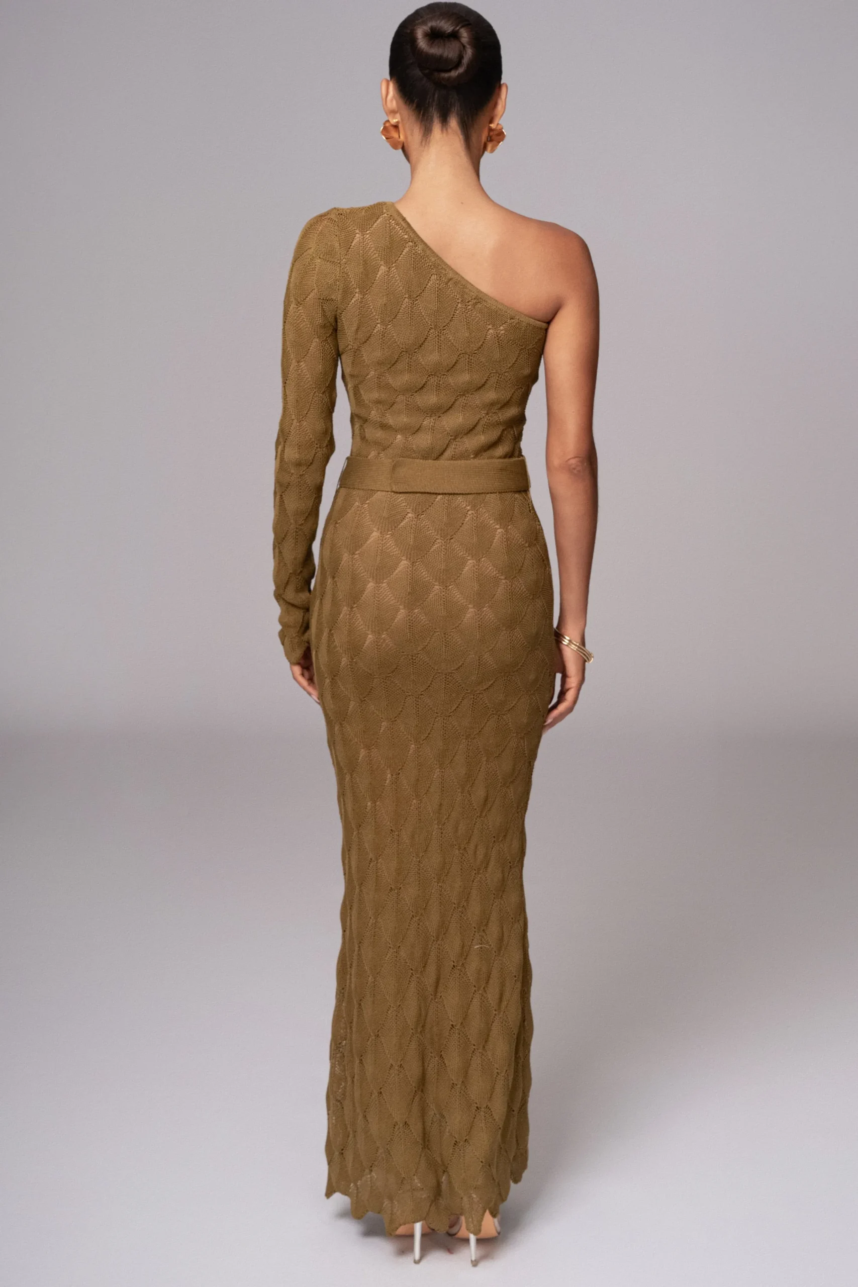 JLUXLABEL Olive La Costa One Shoulder Dress