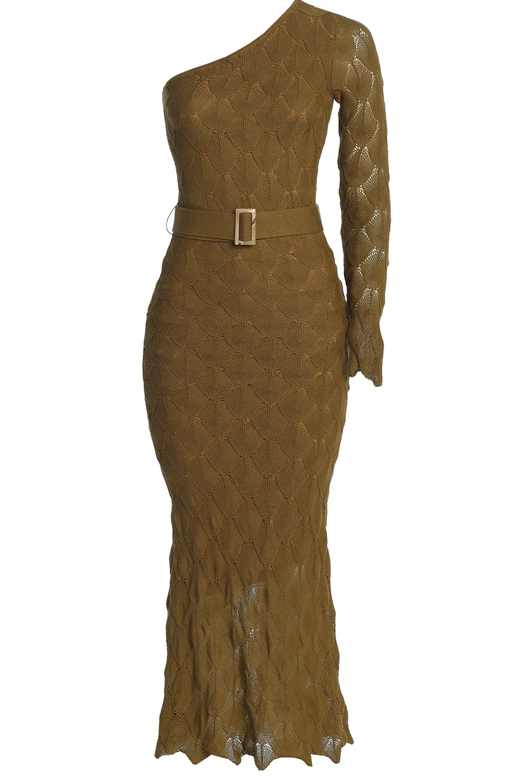 JLUXLABEL Olive La Costa One Shoulder Dress