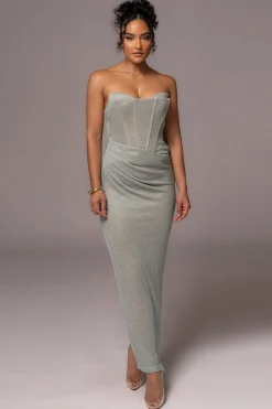 JLUXLABEL Olive Lush Life Maxi Dress