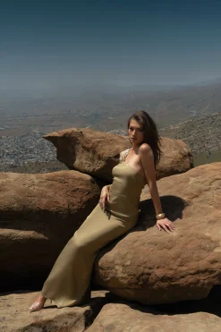 JLUXLABEL Olive Luxury Living Maxi Dress