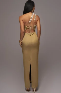 JLUXLABEL Olive Luxury Living Maxi Dress