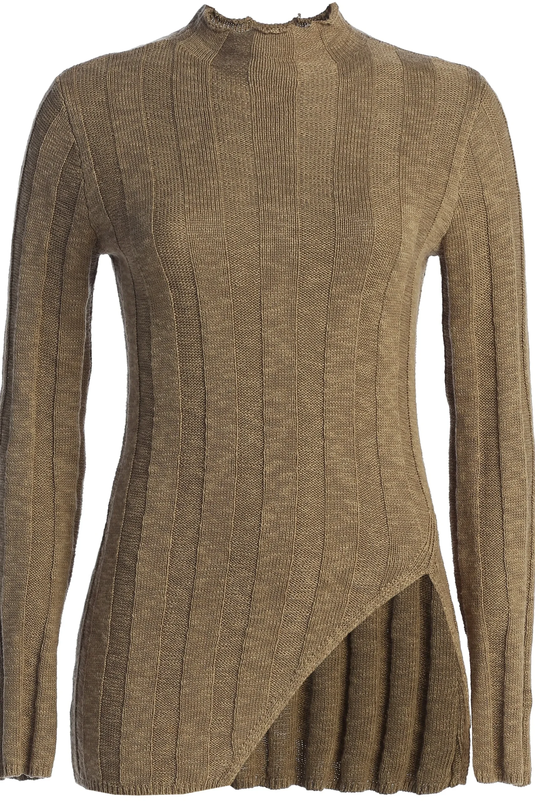 JLUXLABEL Olive Take A Chance Ribbed Pant Set