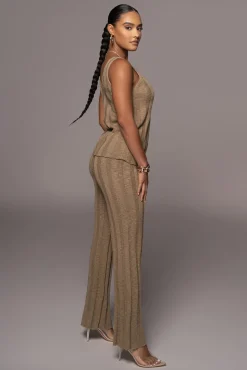 JLUXLABEL Olive West Bound Sweater Set