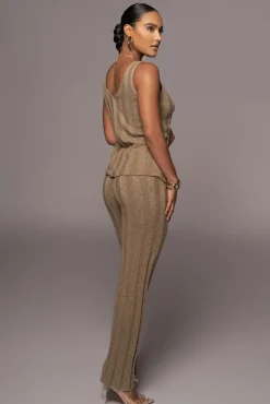 JLUXLABEL Olive West Bound Sweater Set
