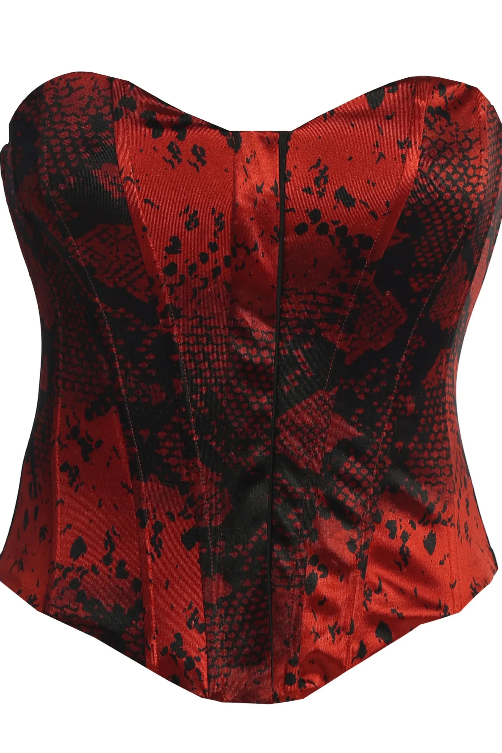 JLUXLABEL Red Stay the Night Corset