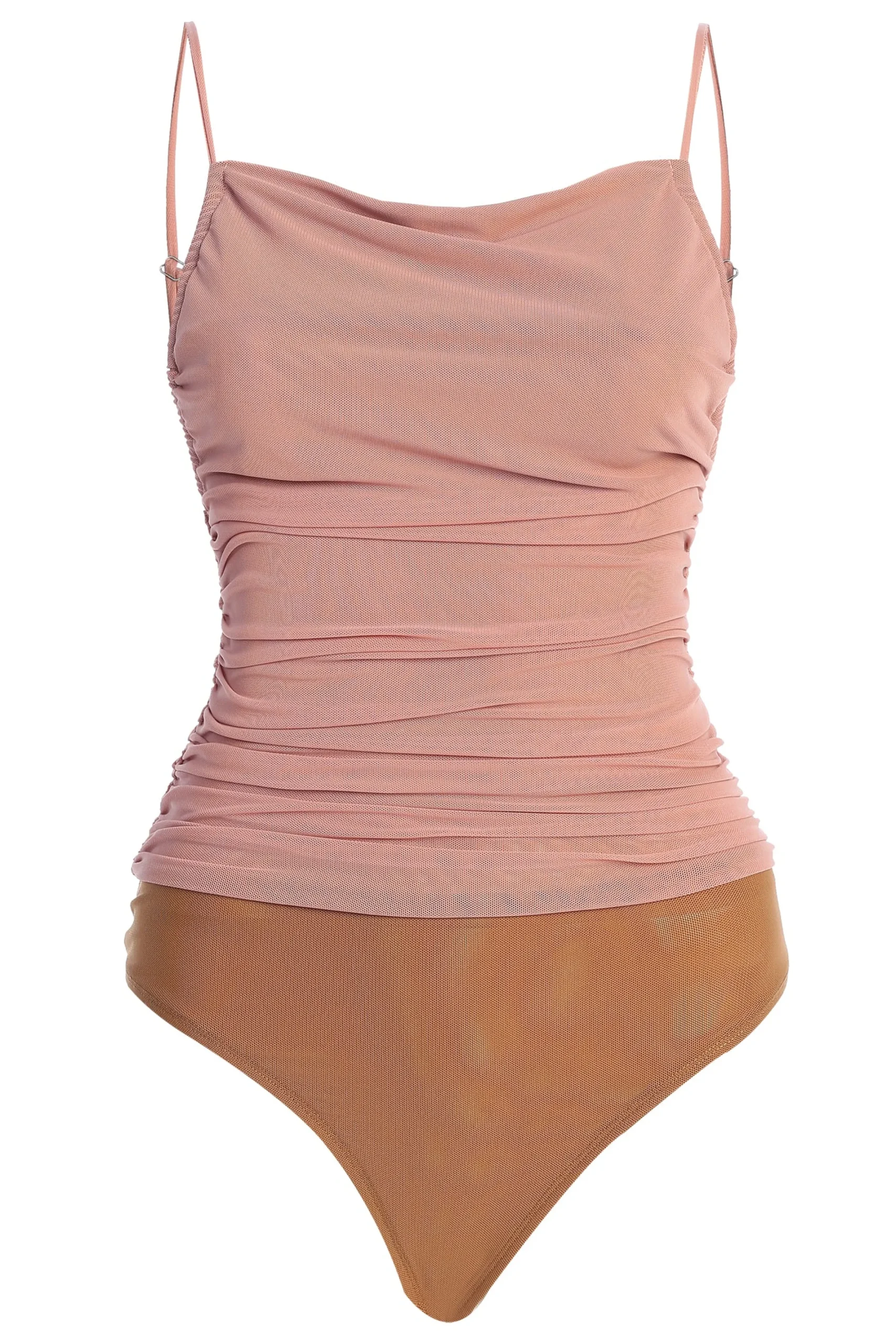 JLUXLABEL Rose Destrie Ruched Bodysuit