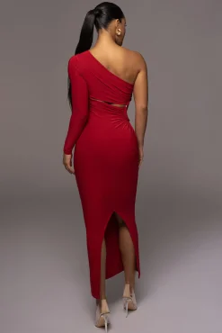 JLUXLABEL Ruby Jorgia Keyhole Dress