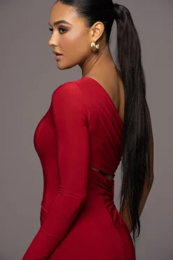 JLUXLABEL Ruby Jorgia Keyhole Dress