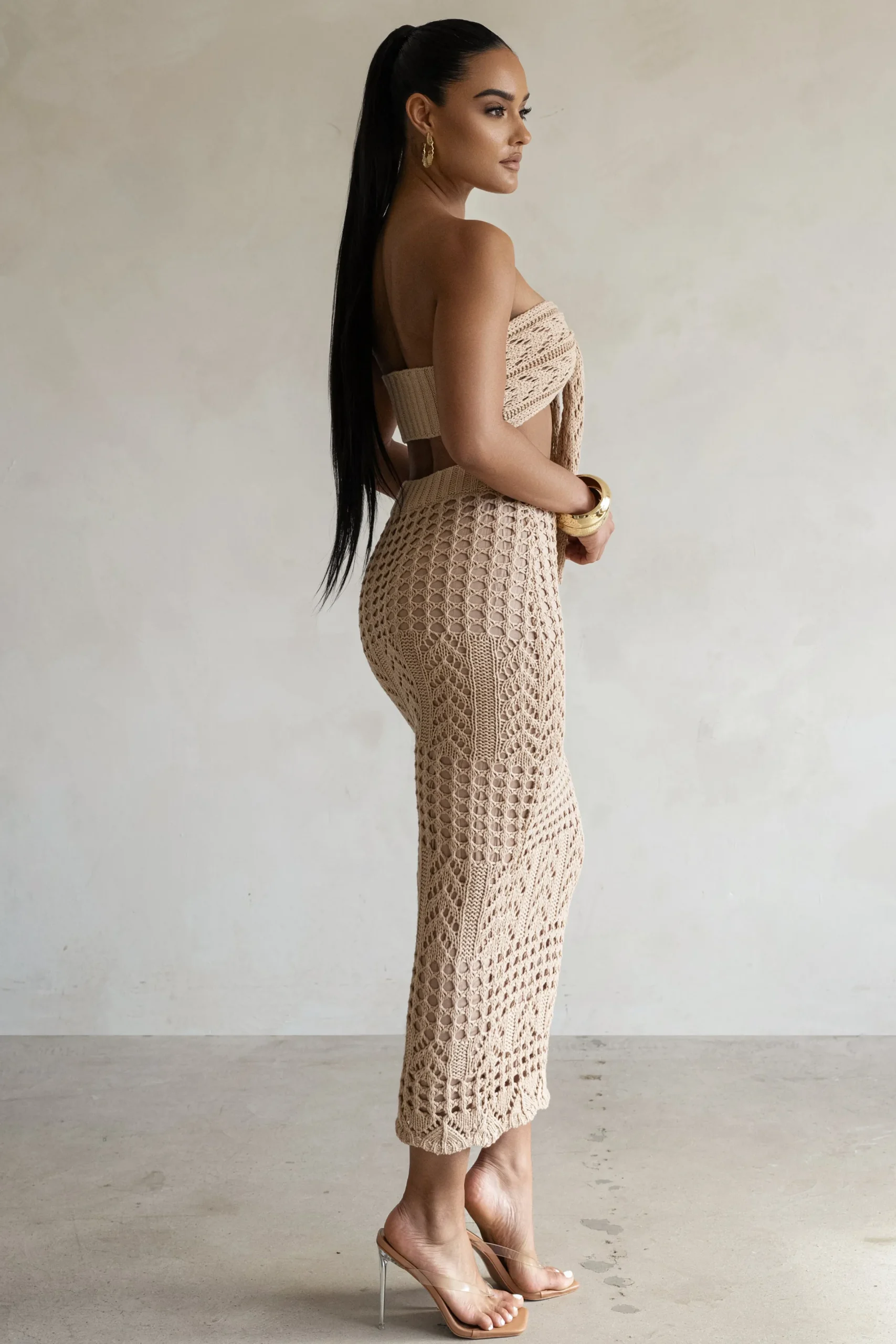 JLUXLABEL Sand Caribbean Skies Skirt Set